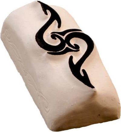 LaDot Tattoo Stempel Steen - M189 - Medium - Tribal - Nep Tattoo - Black Tattoo - Kinderen en Volwassenen