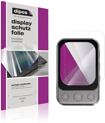 dipos – 4x Beschermfolie geschikt voor ODEJOI X90 | Krasbestendige & heldere Screenprotector Ultra-Thin