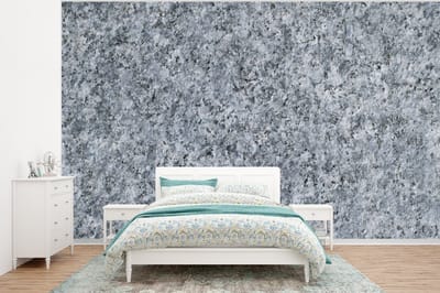 Behang - Fotobehang Graniet - Steen - Patroon - Design - Grijs - Breedte 320 cm x hoogte 240 cm