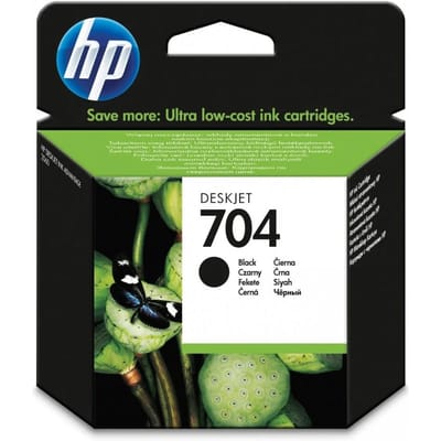 HP 704 (CN692A) inktcartridge zwart (origineel)