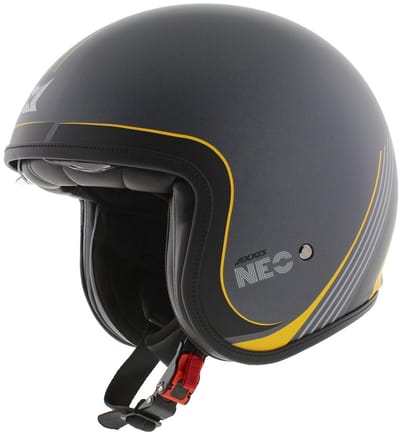 Axxis Jethelm Hornet S SV Neo mat grijs