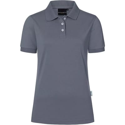 Karlowsky Dames/Dames Modern-Flair Poloshirt (Antraciet)