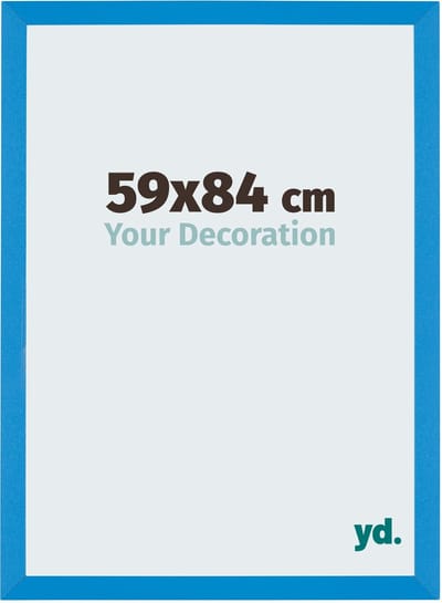 Your Decoration - Fotolijst 59x84 cm - MDF - Helder Blauw - Mura