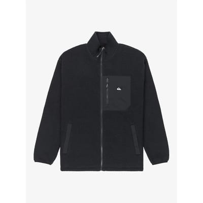 Quiksilver Clean Coast Fleece Met Volledige Rits Zwart 2XL Man