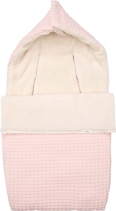 Koeka voetenzak 0+ 3/5 punts wafel/teddy Oslo cotton candy 0-6 Maanden