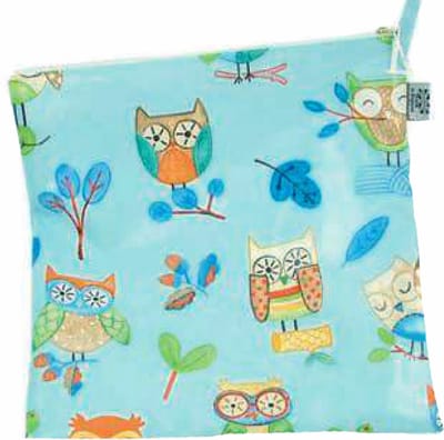 Vagabond - Toilettas / Zwemtas - Vierkant - "Olly" - Afwasbaar - Gelamineerd Katoen - XXL afmeting: 31 x 2 x 33 cm.