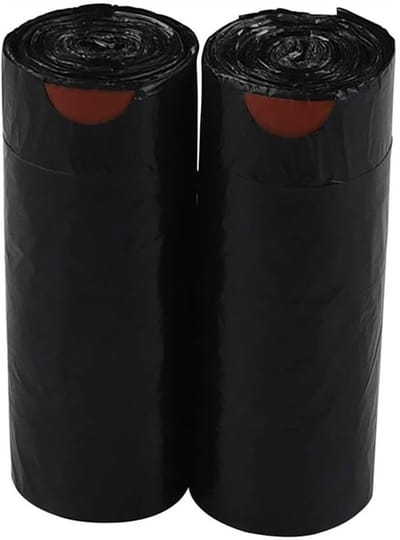 JHUBERS- Vuilniszakken 6 liter - 200 stuks - Sterk en duurzaam - Treksluiting - Afvalzakken - Geschikt voor alle afvalbakken