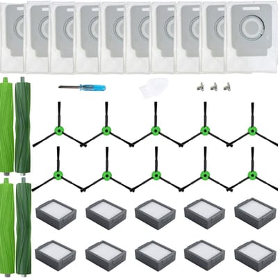 Complete vervangingsonderdelenset compatibel met iRobot Roomba I & J serie modellen
