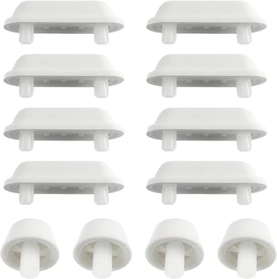 WC Bril Buffers - Toilet Zitting Pads - Schokdemping Geluid - Universele Pasvorm - 52 x 19 x 251 cm