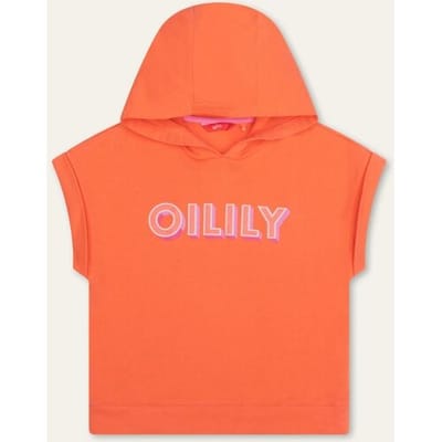 Oilily Hihi Hoody- maat164/14yr Living Coral