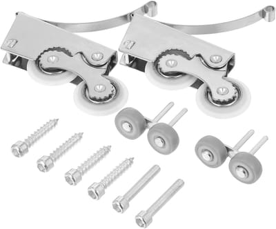 Set van 2 Vervangwielen voor Schuifdeuren - Deurwielen, Deurrunners en Schuifdeuraccessoires