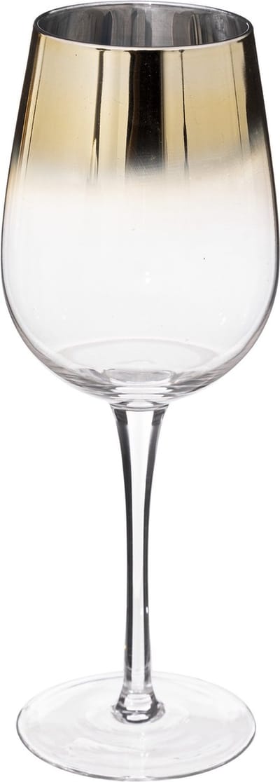 Atmosphera Wijnglas - Arya Goud - Set van 6 - 38cl