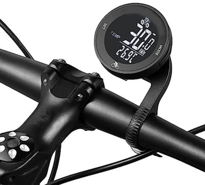 Draadloze Fiets Snelheidsmeter en Kilometerteller met LCD-scherm - Waterdichte Fietscomputer