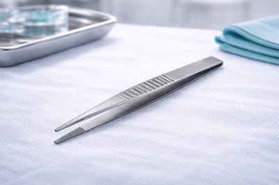 Belux Surgical Instruments – Anatomisch Pincet 14 cm – Zonder Tanden – Dressing Forceps – RVS (AISI 420) – Precisie Pincet – Herbruikbaar & Autoclaveerbaar