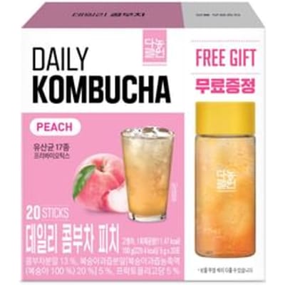 Daily Kombucha - 14 Types 2026 Version - Peach