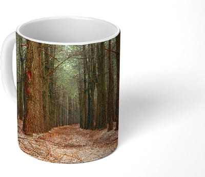 Mok - Koffiemok - Herfst - Landelijke decoratie - Bos - Mokken - 350 ML - Beker - Koffiemokken - Theemok