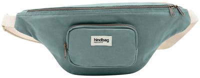 Hindbag Heuptas Sofia XL - Mint - Duurzaam GOTS Katoen - 3 Vakken - Crossbody Draagbaar