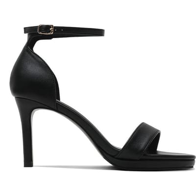 Femmes d'été 8 cm 9,5 cm talons hauts 2,5 cm sandales à plate-forme dame talons aiguilles sandales discothèque bal catwalk chaussures fétichistes 35 black