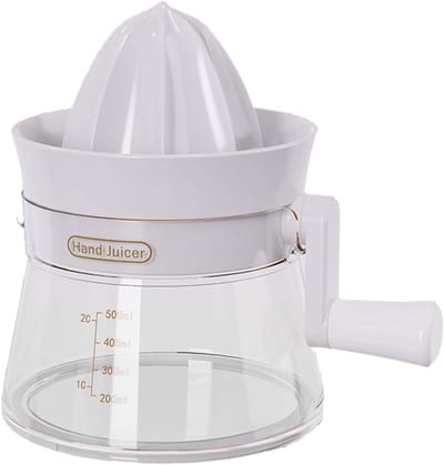 Sapcentrifuge-slowjuicer-Juicer-Fruitpers-Handheld-500 ml-Eenvoudig handmatig ontwerp- Kan gebruikt worden om citrus- en citroensap uit te persen