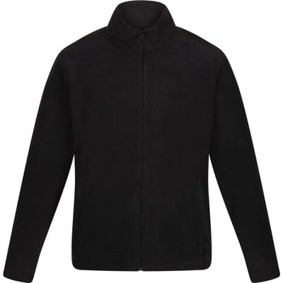 Regatta Heren Klassiek Microfleece-jasje (Zwart)