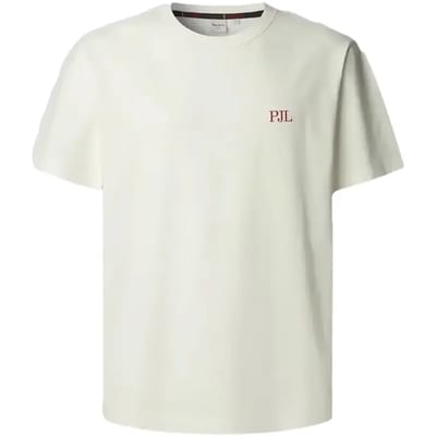 Pepe Jeans Garret T-shirt Met Korte Mouwen Wit XL Man