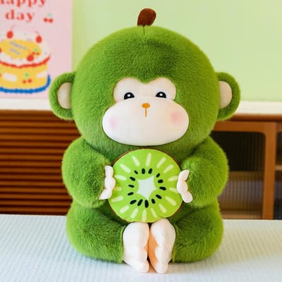 Nieuw Creatief Kiwi Aap Pluche Speelgoed Schattige Pop Aap Troostpop Verjaardagscadeau 50cm