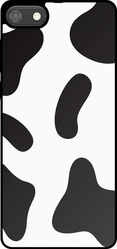 Smartphonica Telefoonhoesje Geschikt voor Huawei Y5 (2018) met Koeienvlekken Opdruk - TPU Backcover Case With Cow Patches Design geschikt voor Huawei Y5 (2018)