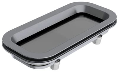 VETUS aluminium Patrijspoort 375x166mm | PZ651