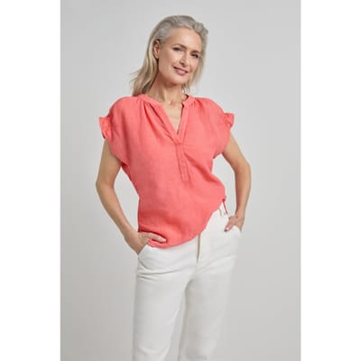 Josephine & Co Julius Blouse Coral Größe: 36 | Blusen Outlet | Damen | Orange