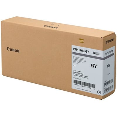 Canon PFI-3700GY inktcartridge extra hoge capaciteit grijs (origineel)