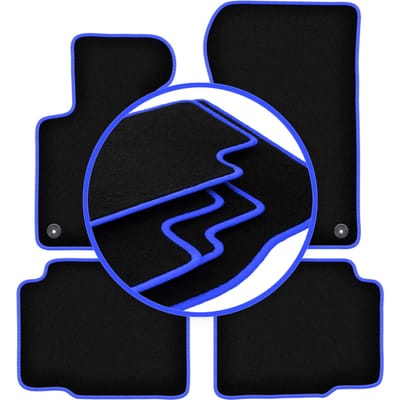CARLUX-BLUE automatten voor: BMW 3 E36 compact, coupé, sedan, stationwagen, touring (1991-2000)