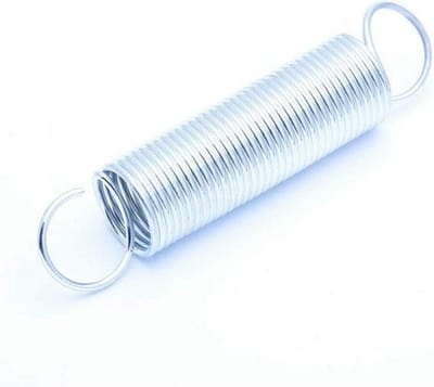 Trekveren 5 Stuks - Verlengingsveren Metaal - Industrieel Gebruik - Roestvrij Verenstaal - 12 mm Buitendiameter - Zilverkleurig