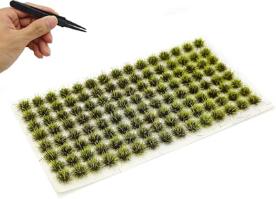 Doc Model Building Gras voor Miniatuur Modelbouw - Decoratieve Accessoires voor Architectuur, Landschapsontwerp en DIY Spoorweg Decoratie