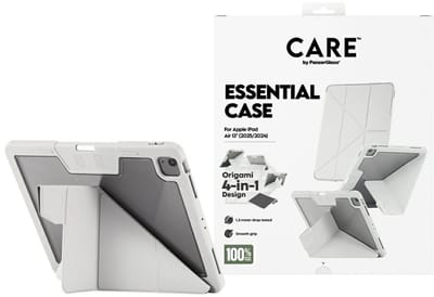 PanzerGlass CARE™ by ®™ by Essential Case Light Grey iPad Air 13" (2024-2026) mobiele telefoon behuizingen Hoes