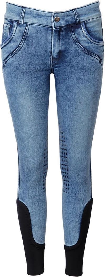 Harry's Horse Rijbroek STOUT Blue Grip Kids Navy - 116