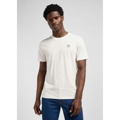 T-shirt Lee 112370445 REGULAR TEE-LABEL ECRU