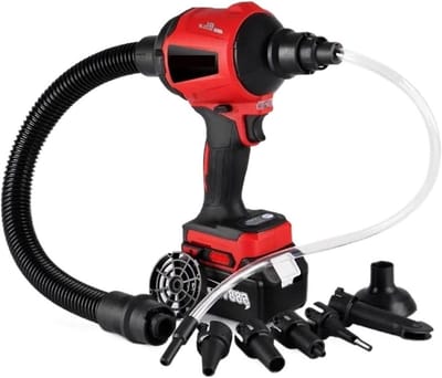 Draadloze Bladblazer - Luchtblazer Stofzuiger - Tuin Schoonmaken - Borstelloze Motor - 1500W - Zwart