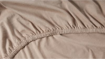 Cinderella topper jersey 140 x 200/210 (30) taupe (tot 15cm)