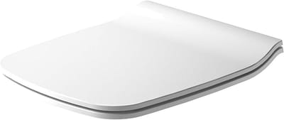 Toiletbril Slim - Toilet Seat Deksel - Badkamer Renovatie - Universele Pasvorm - 45 x 6 cm - Wit