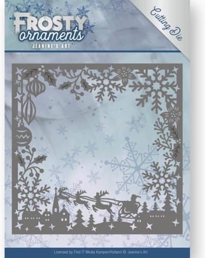 Mal  - Jeanine's Art - Frosty Ornaments - ijzige Omlijsting