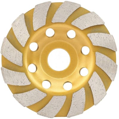 Allecto - Diamant Schijf - 12 Tanden voor Keramiek en Beton - 10 cm Formaat - Voor Precisie en Duurzaamheid - Geschikt voor Slijpen en Snijden - Vo...