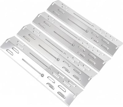 Universele Branderdeksel 29 tot 43 cm - Vlamverdeler voor Grill, Barbecue Onderdelen, 4 Stuks