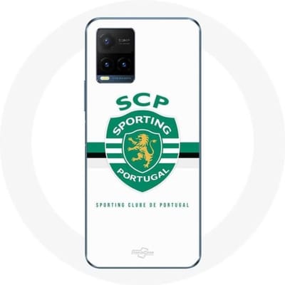Vivo y21s 2021 hoesje scp sportief portugal witte achtergrond