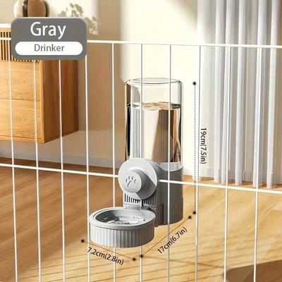 Distributeur d'eau automatique pour animaux de compagnie à suspendre, Abreuvoirs automatiques pour chats à gravité avec bol conteneur pour cage Produits pour animaux de compagnie Bol pour animaux de compagnie Alimentation des animaux de compagnie