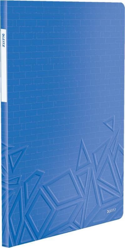 Leitz Urban Chic Showalbum Voor 40 Vel Met 20 Insteekhoezen - Map Voor A4 Documenten  - Ideaal Voor School Of Studie -  Blauw
