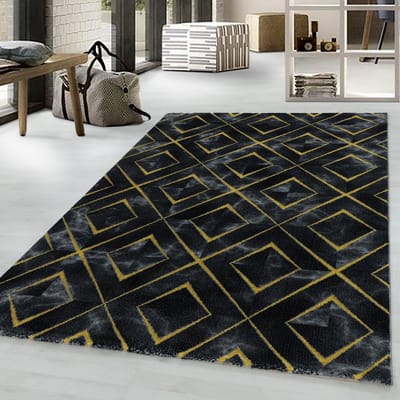Beige Rond Tapijt Laagpolig Rond Vloerkleed met Anti Slip Koho Soft Comfort Wasbaar op 30° - 200x200cm- Modern - Woonkamer - Salon - Slaapkamer - Eetkamer