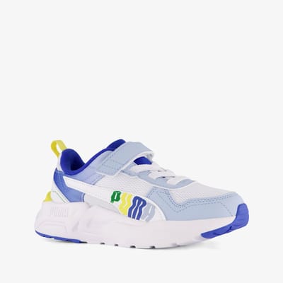 PUMA Unisex Trinity 2 Lt Come On Ac+ Ps Snow Mountain Blue-white- Taglia: 29 | Scarpe da Allenamento Outlet | Unisex | Bianco