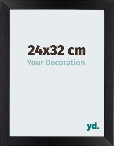 Your Decoration - Fotolijst 24x32 cm - MDF - Zwart Mat - Mura