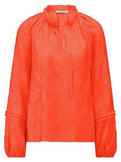 Blouse Van Peter Hahn rood