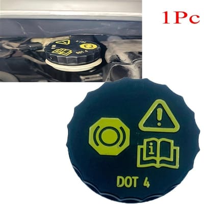 1 bouchon de réservoir de liquide de frein pour C4 C5 301 307 2008 Couvercle en plastique durable étanche avec joint étanche et résistant à la corrosion Installation et retrait faciles 1pc
